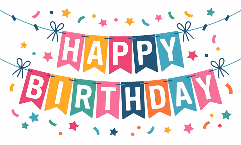 Happy Birthday coloring pages for children