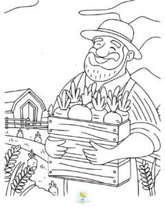 Cheerful farmer