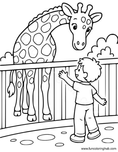 Free Printable Zoo Animals Coloring Pages