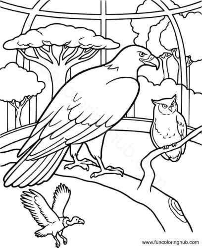 Free Printable Zoo Coloring Pages