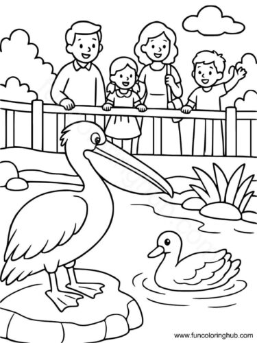 Free Printable Zoo Coloring Pictures