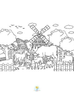 Fun at farmyard