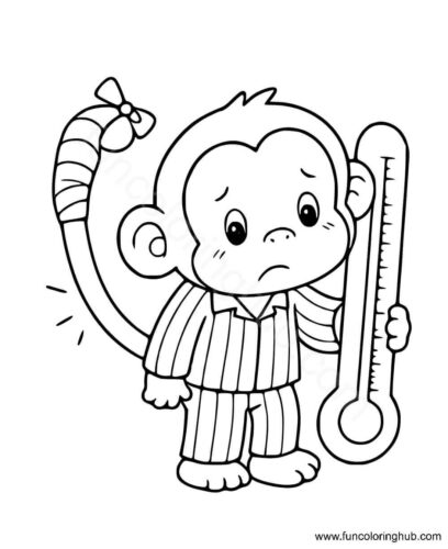 Get Well Soon Colouring Images