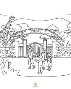 Zoo entrace