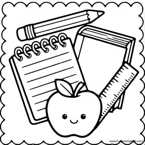 Back To School Coloring Images Back To School Coloring Images