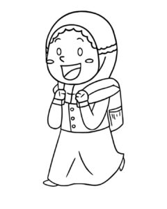 Back to School coloring pages for toddlers