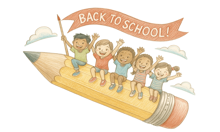 Back to school coloring pages for kids