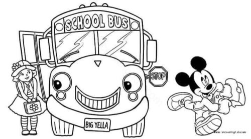 Free Printable School Coloring Pages Free Printable School Coloring Pages