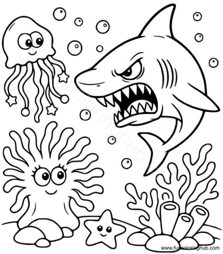 Free Printable Sea Coloring Pages