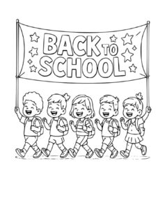 Kids going back to school