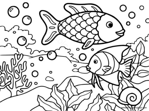 Under The Sea Coloring Pages