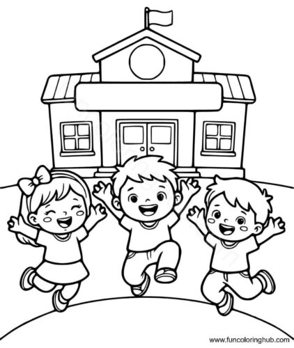 Welcome Back To School Coloring Pages To Print Welcome Back To School Coloring Pages To Print
