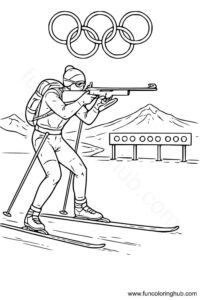 Winter Olympics Biathlon