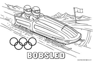 Winter Olympics Bobsled