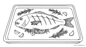 Fish ready to be cooked