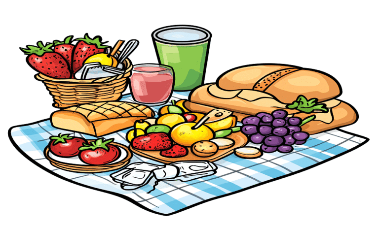 Food coloring pages for kids