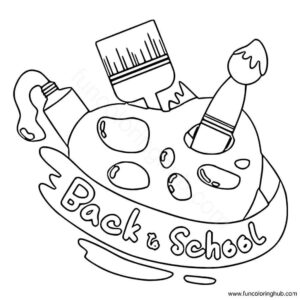 Back to school coloring pages for kids Back to school coloring pages for kids