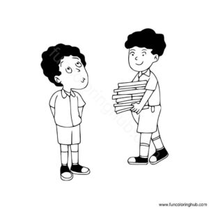 First day of school coloring sheets First day of school coloring sheets