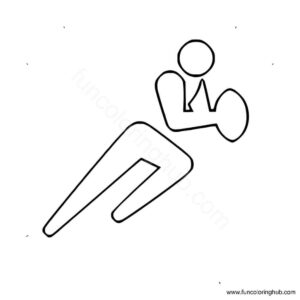 Rugby Summer Olympics coloring page
