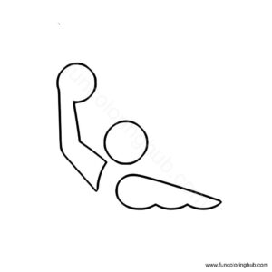 Summer Olympics Coloring Pictures Water Polo