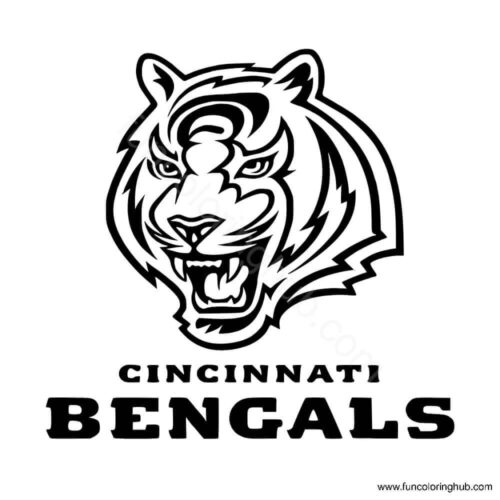 Cincinnati Bengals coloring pages