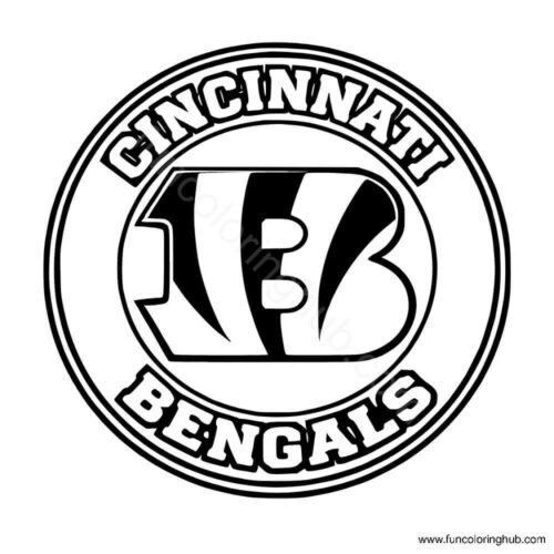 Cincinnati Bengals coloring sheets printable