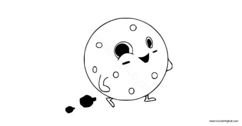 Cute cartoon planet coloring page Cute cartoon planet coloring page