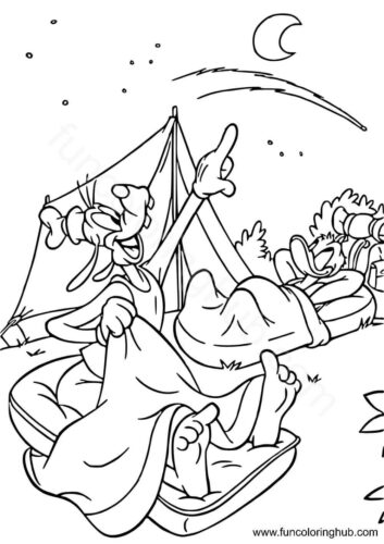 Free Printable Summer Camp Coloring Pages