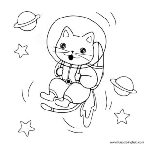 Kitty astronaut