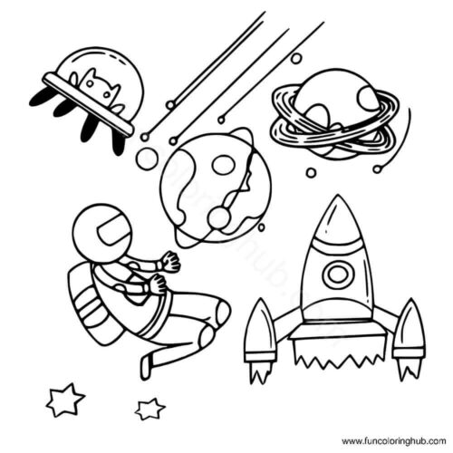 Planets coloring pages for kids Planets coloring pages for kids