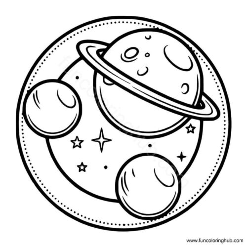 Planets coloring pages printable Planets coloring pages printable