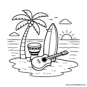 Sun coloring page for kids Sun coloring page for kids