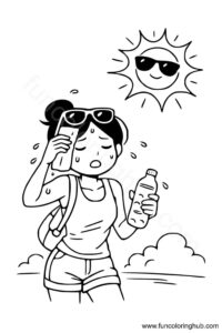 Sun makes one sweaty Sun makes one sweaty