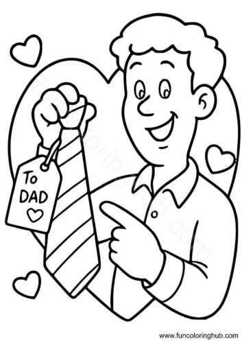 Dad Coloring Pages Printable Dad Coloring Pages Printable