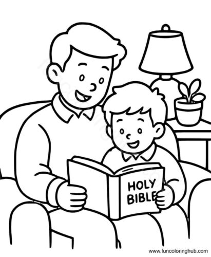 Father And Son Fathers Day Coloring Pages Father And Son Fathers Day Coloring Pages