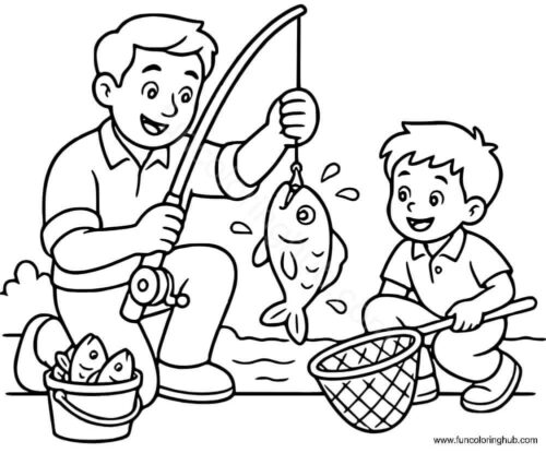 Fathers Day Pictures To Color Fathers Day Pictures To Color