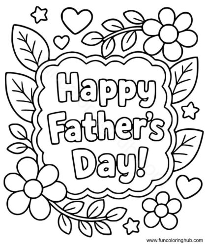 Happy Fathers Day Coloring Pages For Adults Happy Fathers Day Coloring Pages For Adults