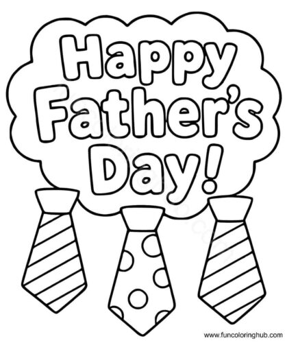 Happy Fathers Day Coloring Pages For Kids Happy Fathers Day Coloring Pages For Kids
