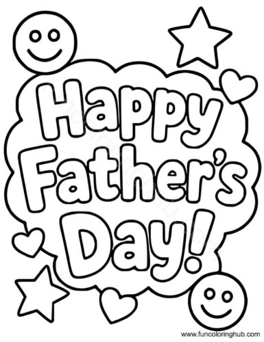 Happy Fathers Day Coloring Sheets To Print Happy Fathers Day Coloring Sheets To Print