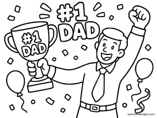 Worlds Best Dad Coloring Sheets To Print Worlds Best Dad Coloring Sheets To Print