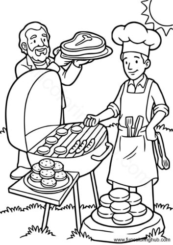 Free Printable Summer Coloring Pages Free Printable Summer Coloring Pages