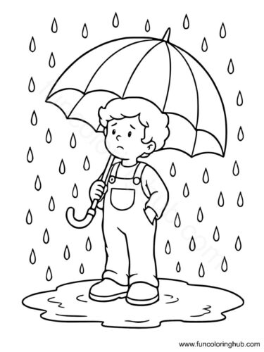 Rainy Day Coloring Pages To Print Rainy Day Coloring Pages To Print