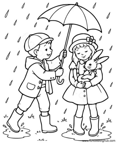 Rainy Day Colouring Pages Printable Rainy Day Colouring Pages Printable