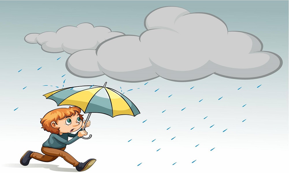 Rainy Day coloring pages for kids