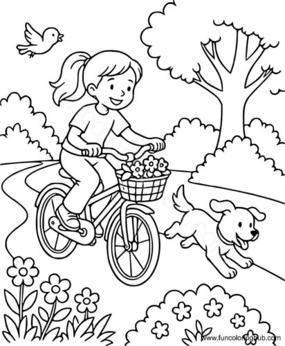 Summer Break Coloring Pages Summer Break Coloring Pages