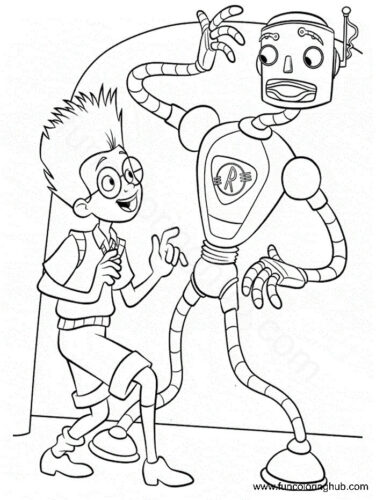 Carl the Robot from Meet the Robinsons