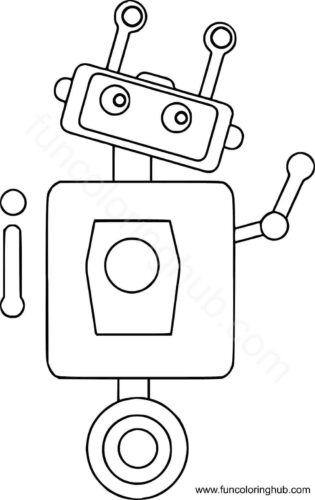 Cute robot