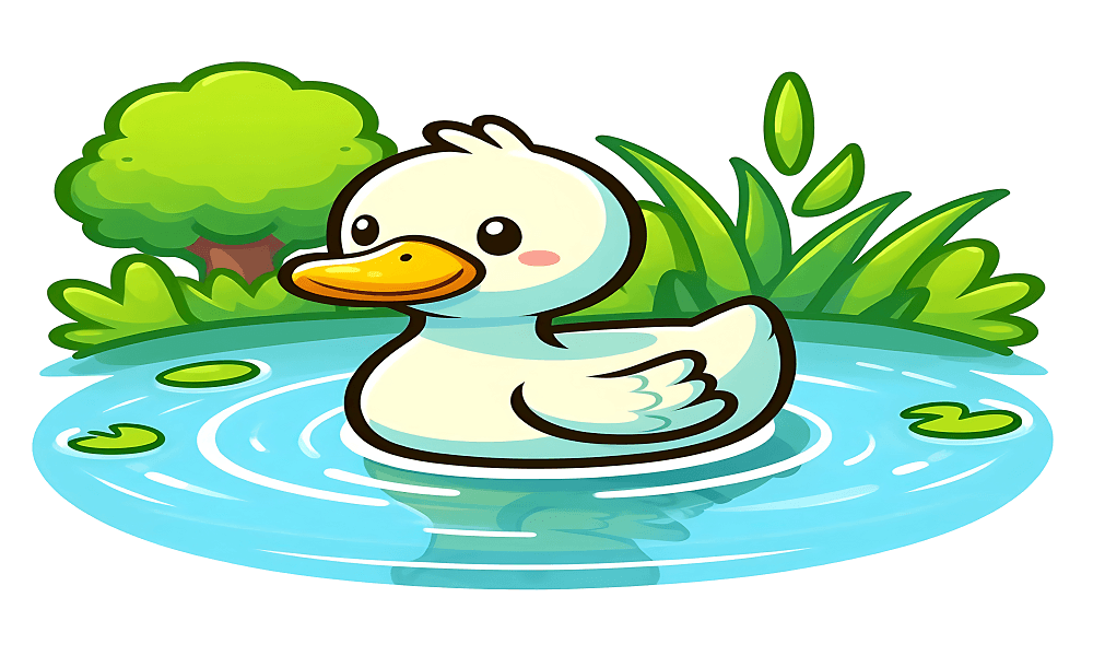 Duck Coloring Pages for kids