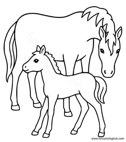 Farm Animal coloring page
