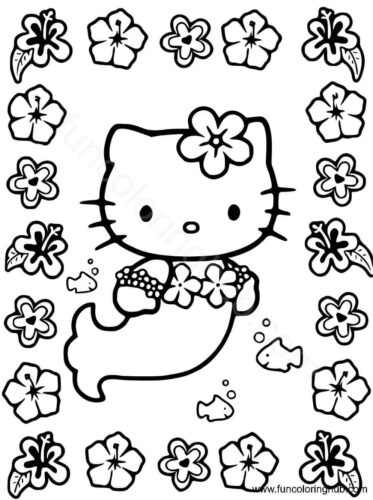 Hello Kitty As Mermaid